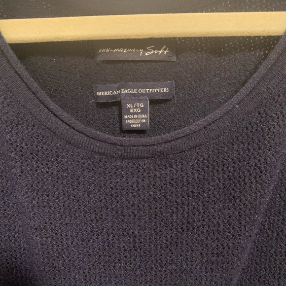 Navy American Eagle sweater XL - Picture 2 of 4